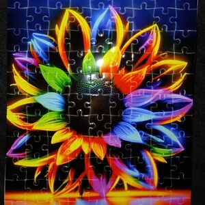 Colorful Flower Puzzle